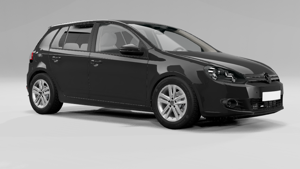 BeamNG.Drive Golf VI 大众高尔夫6_ModFans