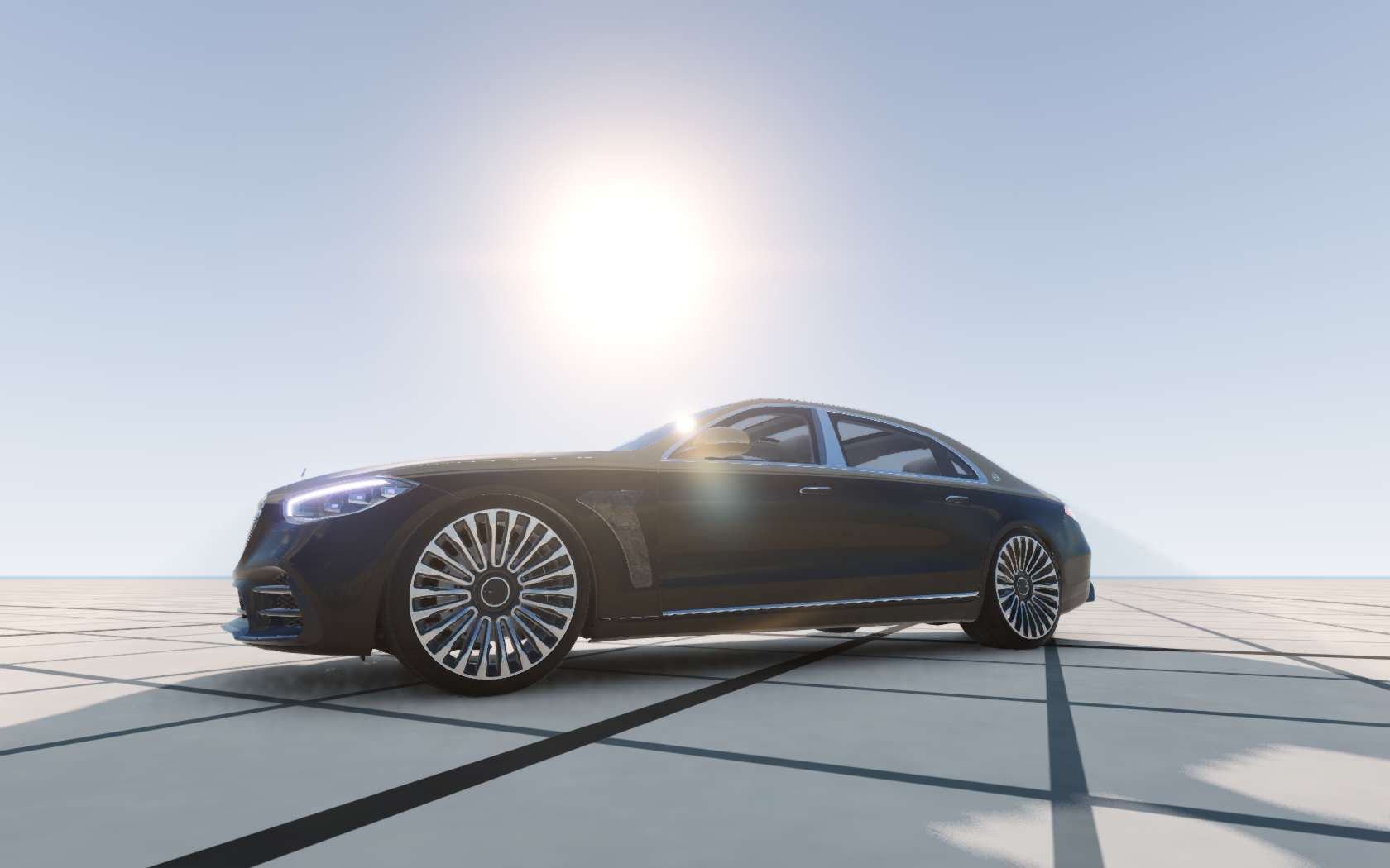 MOD_游戏模组_MOD下载_汽车模拟_泥泞奔驰_BeamNG_modfans