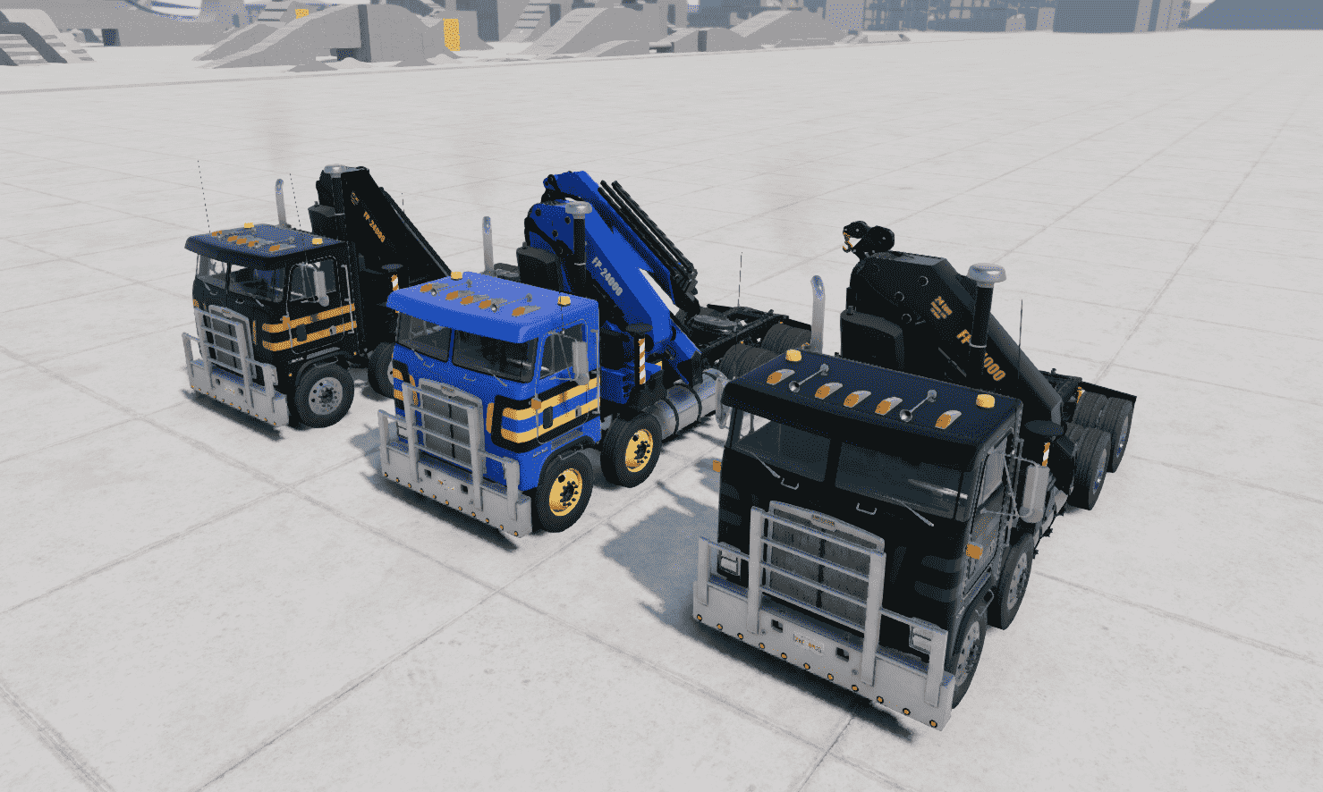 BeamNG.Drive 3.1更新 基于加里夫平台TC84s的起重机扩展_Modfans