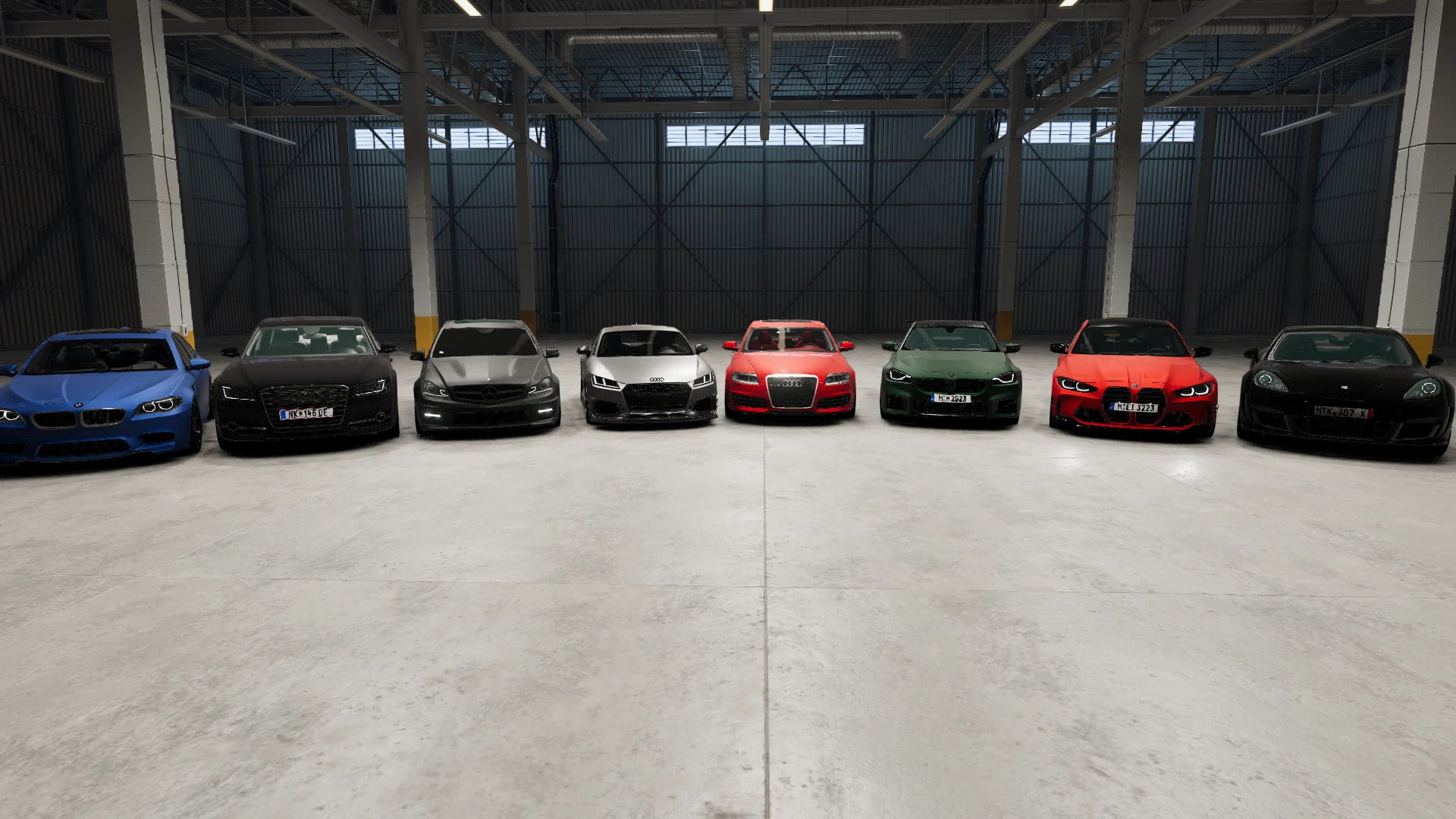 BeamNG.Driver 德系车辆整合包  共计约3.2GB （2.22更新）_Modfans