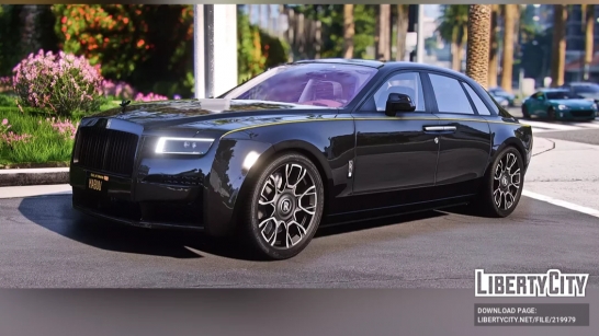 2022劳斯莱斯幽灵黑色徽章_Modfans