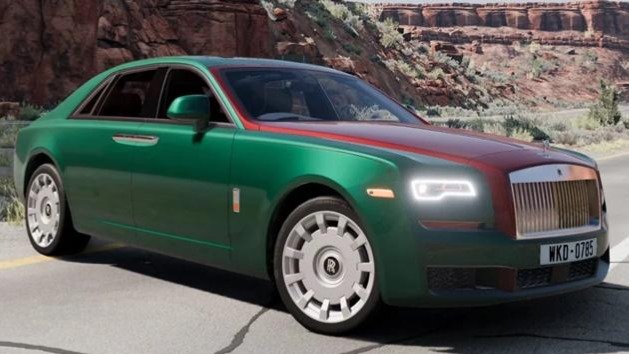 BeamNG.Drive    劳斯莱斯幽灵_Modfans