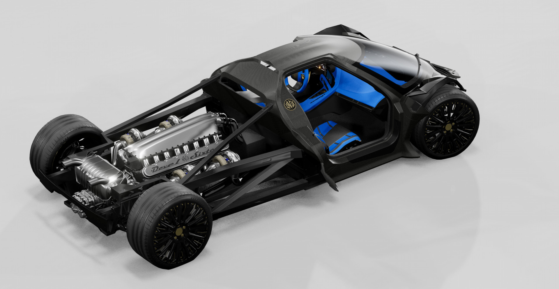 BeamNG.Drive 2024 Davel Sizteen⚡🚗（高品质超跑系列）_Modfans