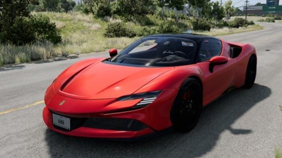 BeamNG.Drive   法拉利 SF90_Modfans