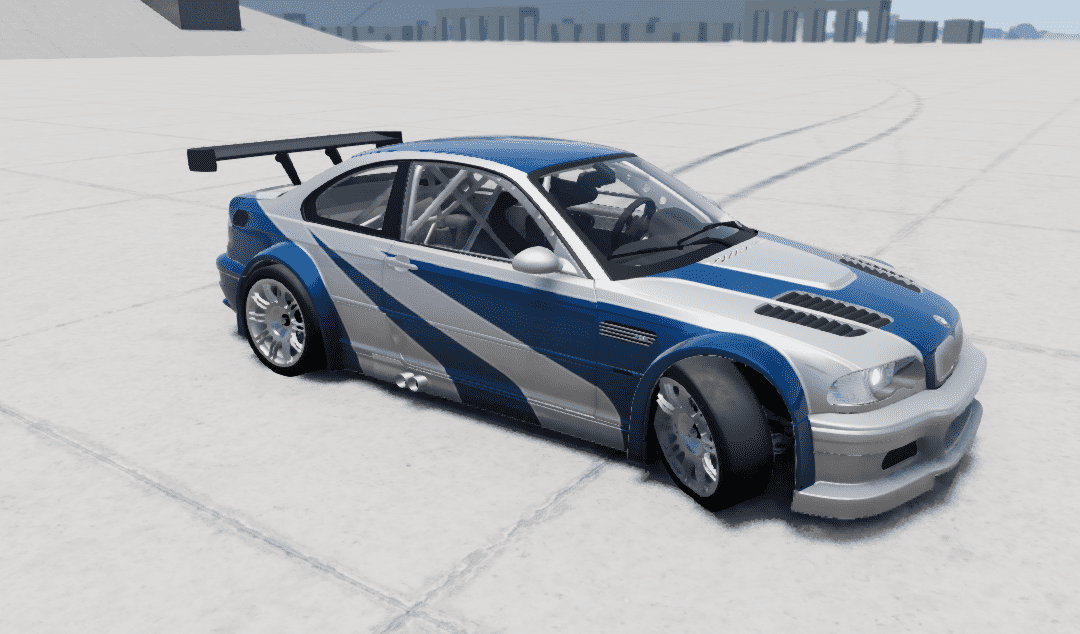 BeamNG.Drive BMW M3 gtr_Modfans