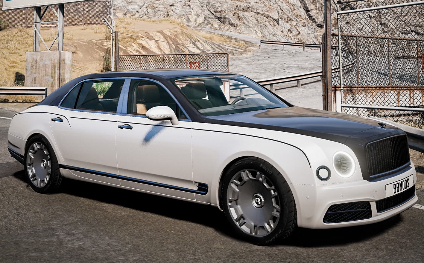 BeamNG.Drive 宾利 慕尚 Mulsanne （高质量模组）_Modfans