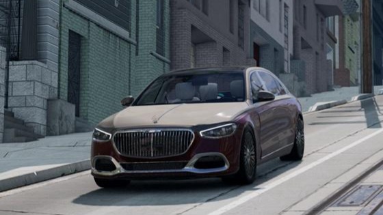 BeamNG.Drive   【有安全气囊🔥】【🔥高质模组】梅赛德斯-奔驰迈巴赫_Modfans