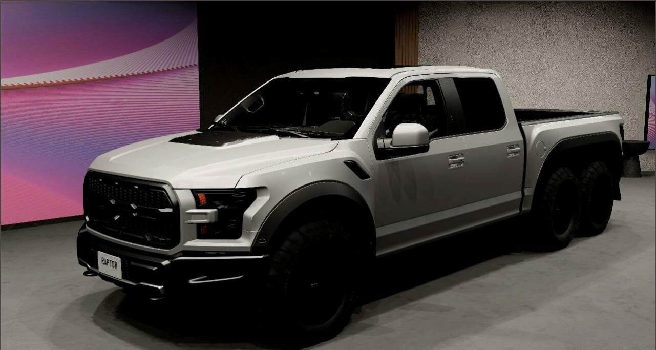 BeamNG.Drive 福特 F （6X6）_Modfans