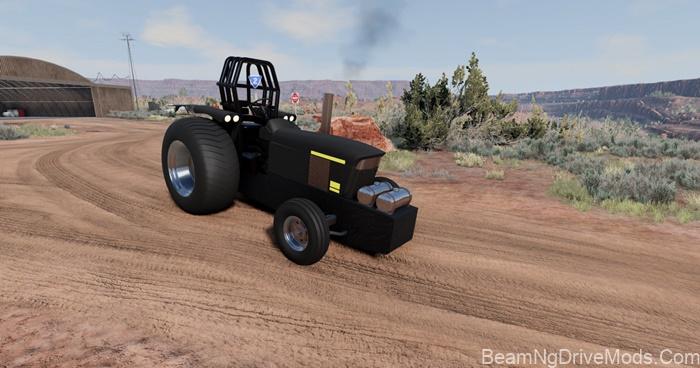BeamNG.Drive    约翰迪尔牵引拖拉机_Modfans