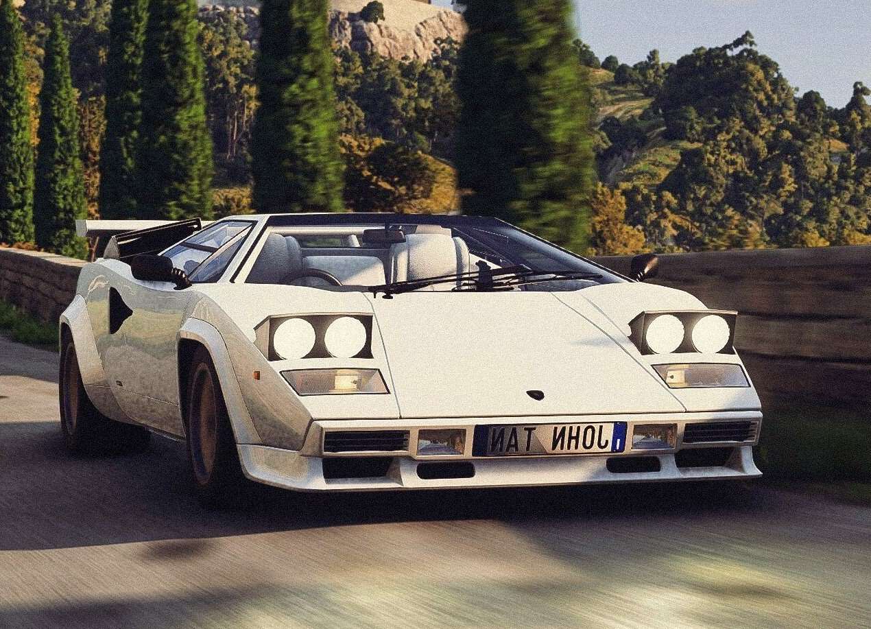 BeamNG.Drive 兰博基尼 Countach_Modfans