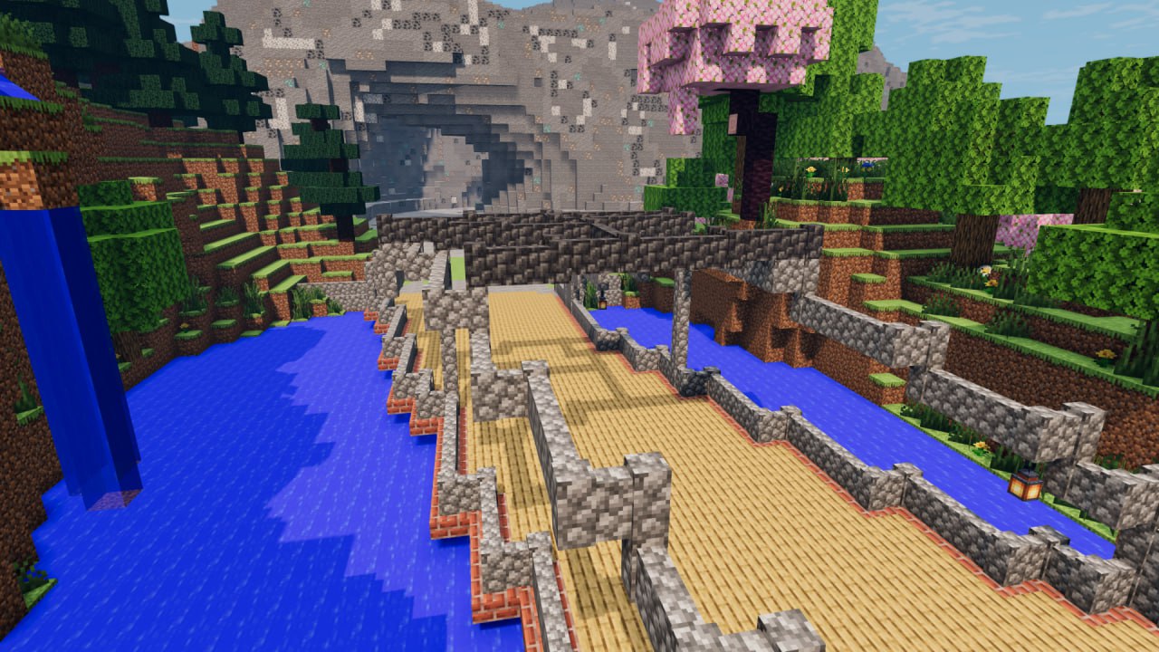 BeamNG.Drive 我的世界地图场景_Modfans