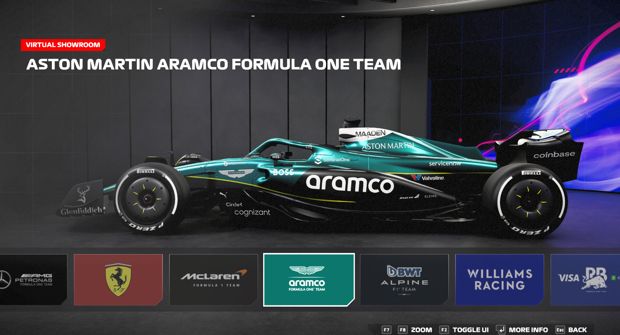 F1 24 阿斯顿马丁AMR25涂装    替换原车队_ModFans