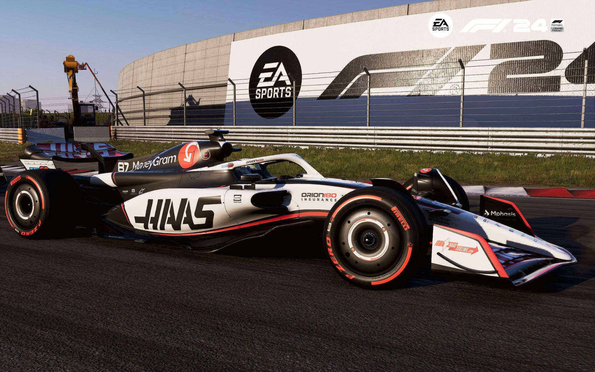 F1 24 哈斯车队VF-25涂装    替换原车队_ModFans