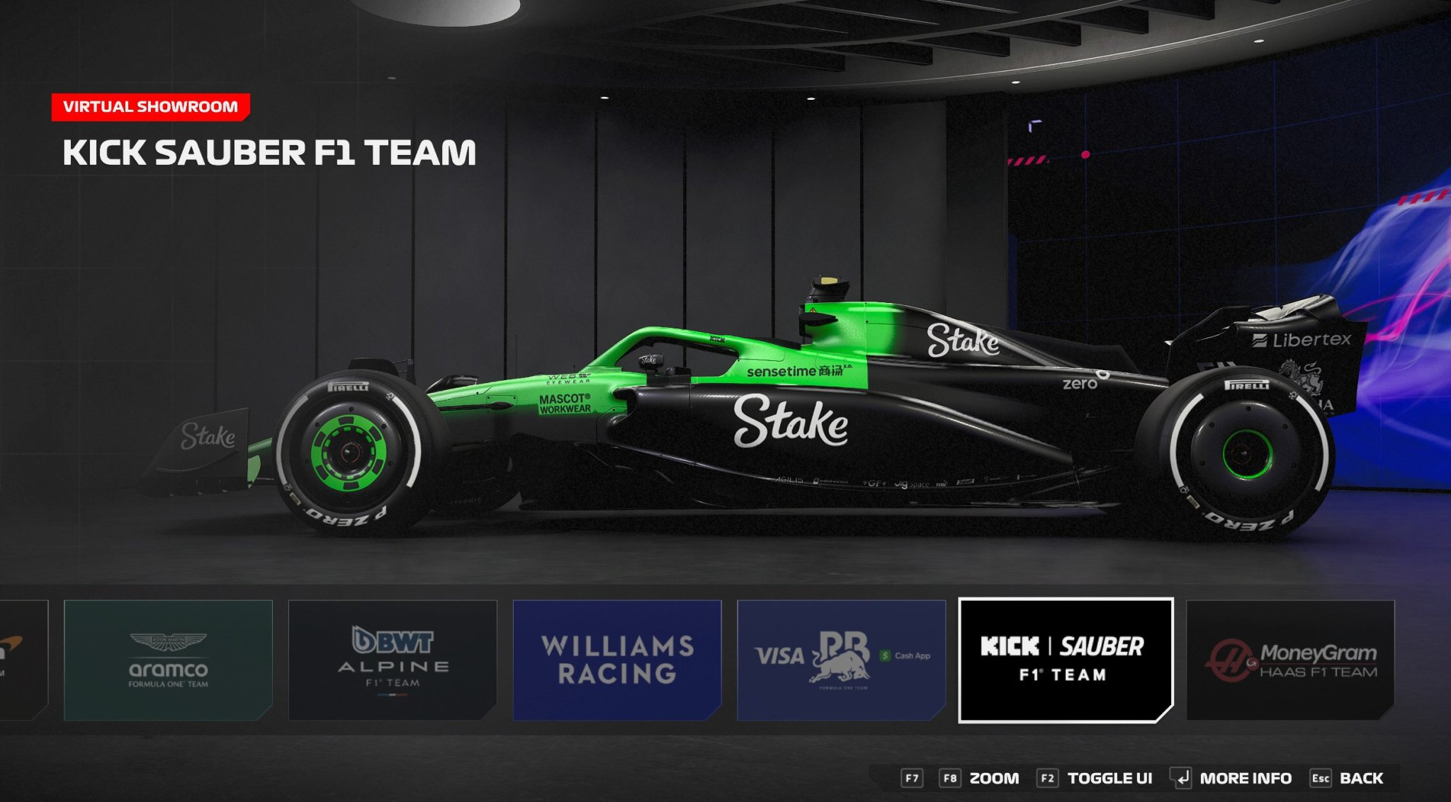 F1 24 索博C45涂装    替换原车队_ModFans