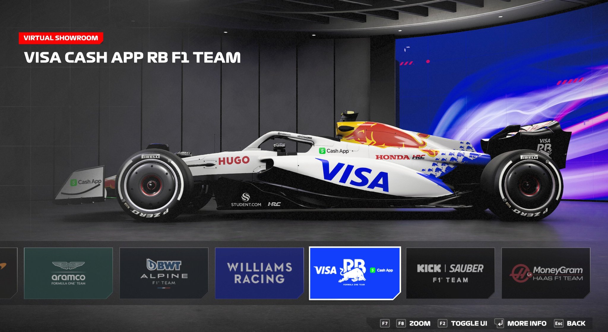 F1 24小红牛VCARB 02涂装    替换原车队_ModFans