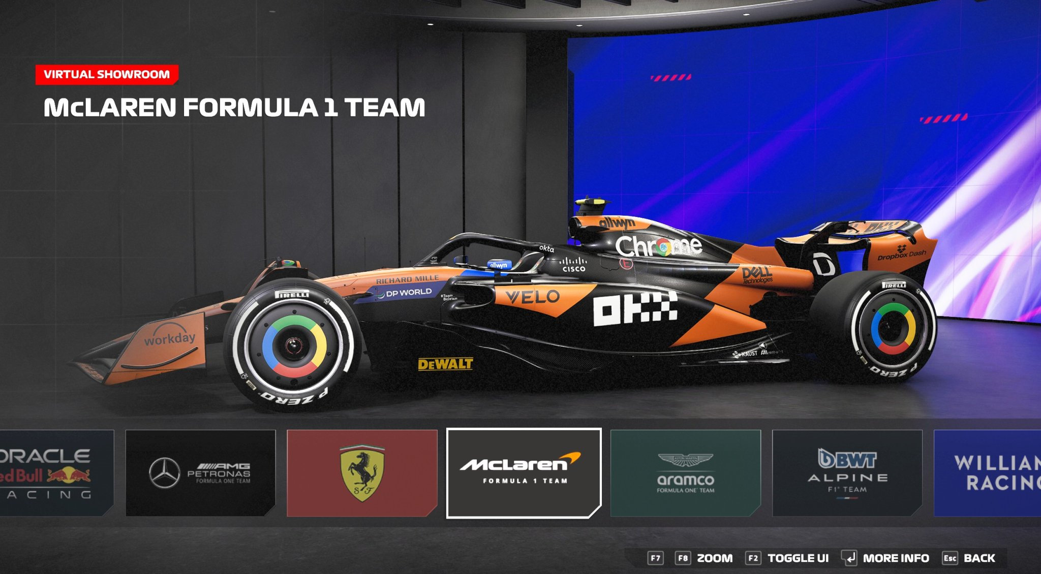 F1 24 迈凯伦MCL-39涂装    替换原车队_ModFans