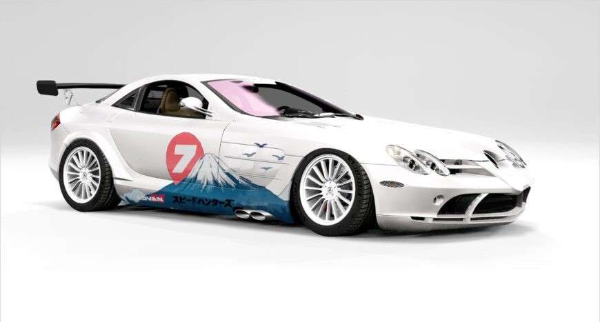 BeamNG.Drive 梅赛德斯 SLR_ModFans