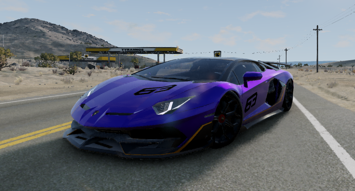 BeamNG.Drive 兰博基尼大牛（埃文塔多）_ModFans