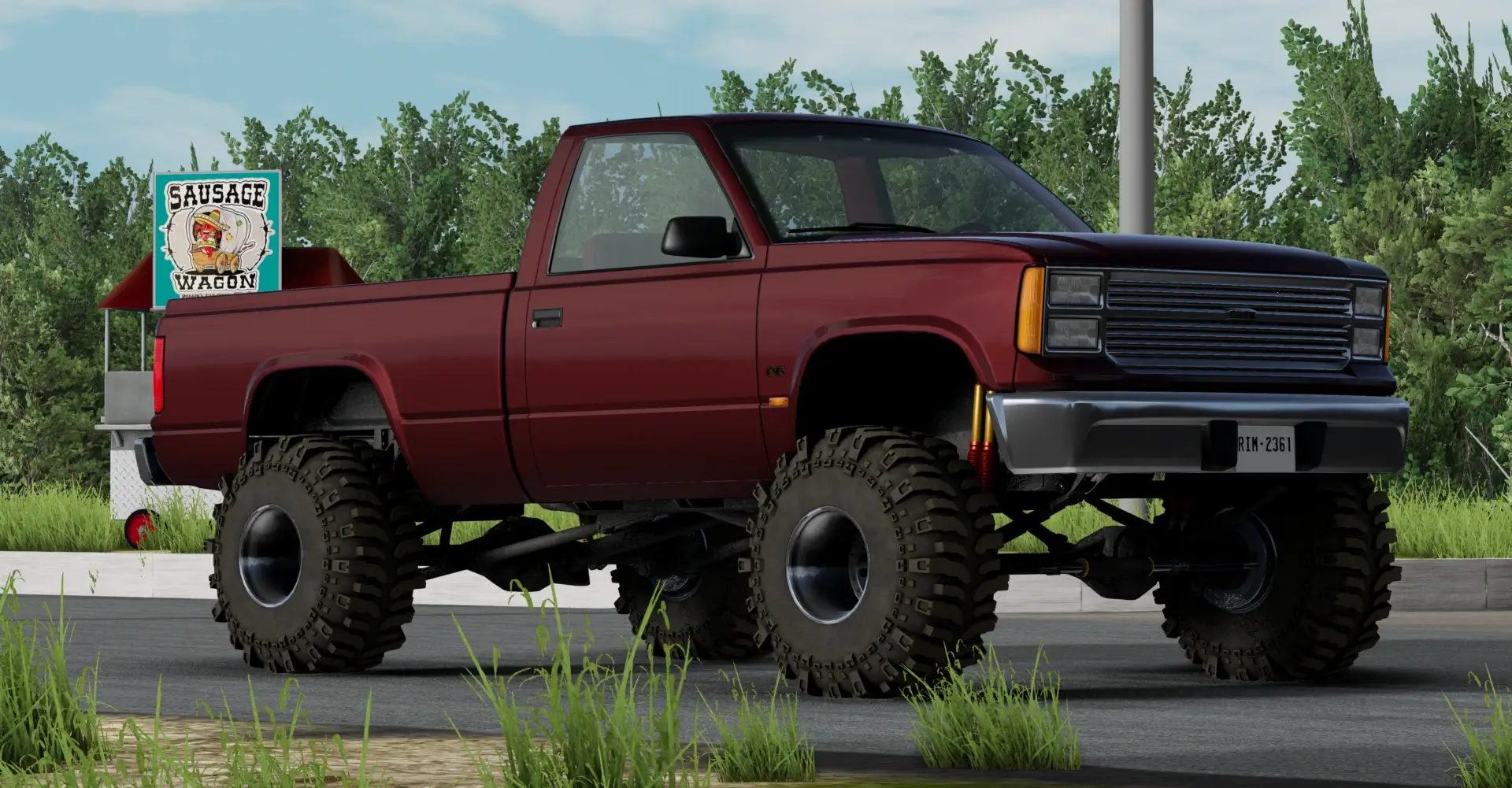 BeamNG.Drive    D 系列悬架_ModFans