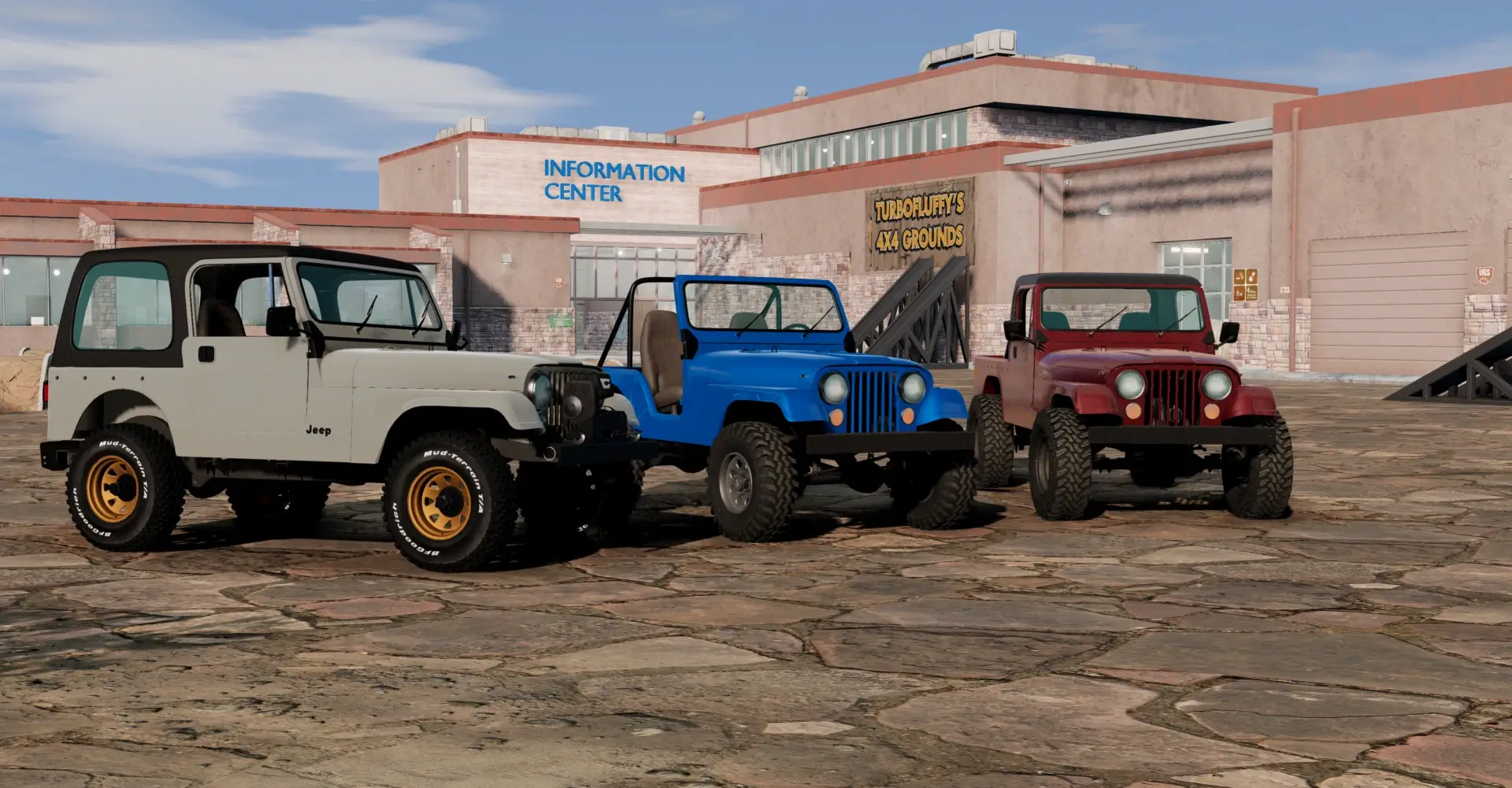 BeamNG.Drive    JEEP吉普车，配置非常丰富_ModFans