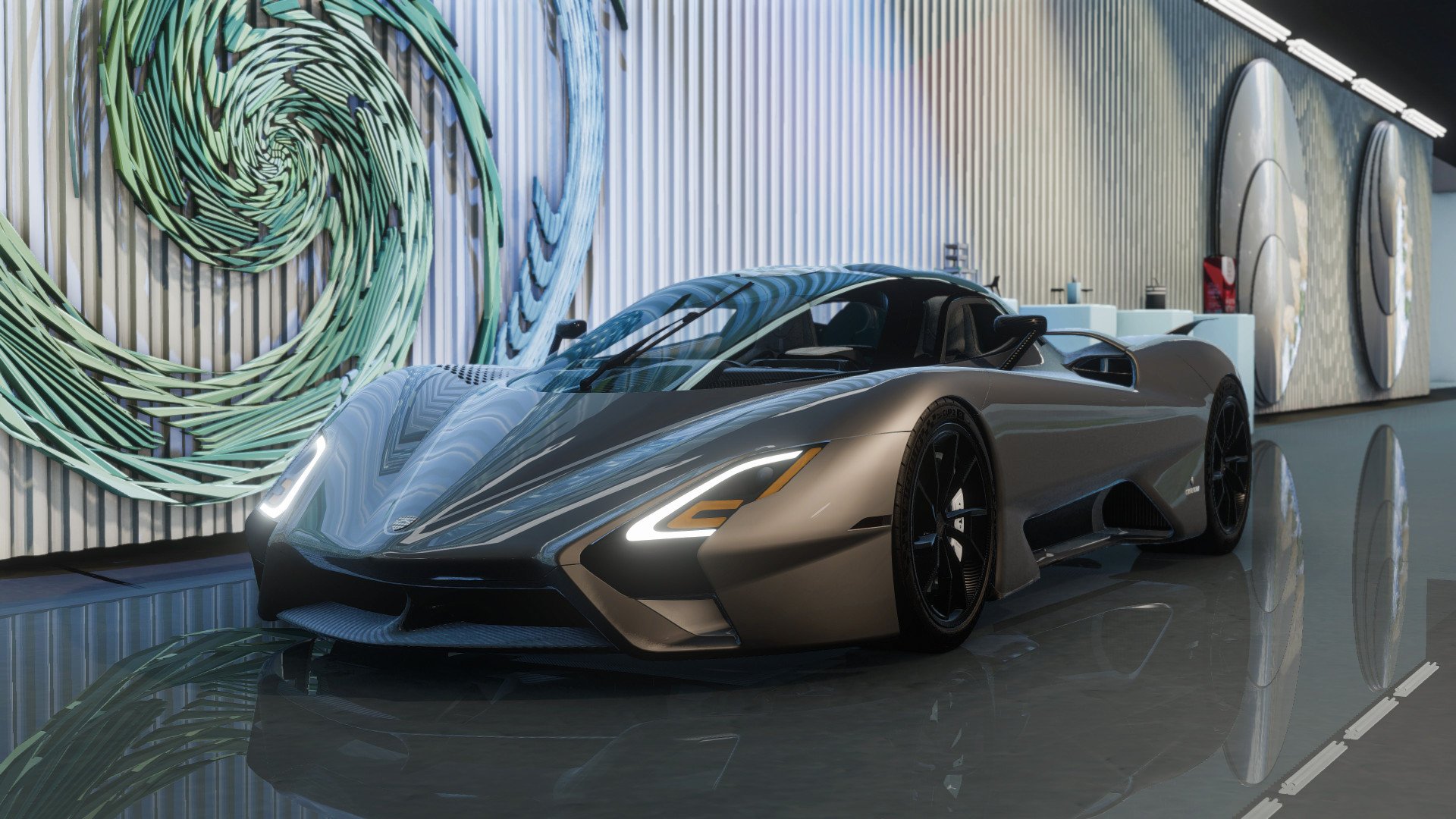 BeamNG.Drive  西尔贝大蜥蜴 SSC Tuatara_ModFans