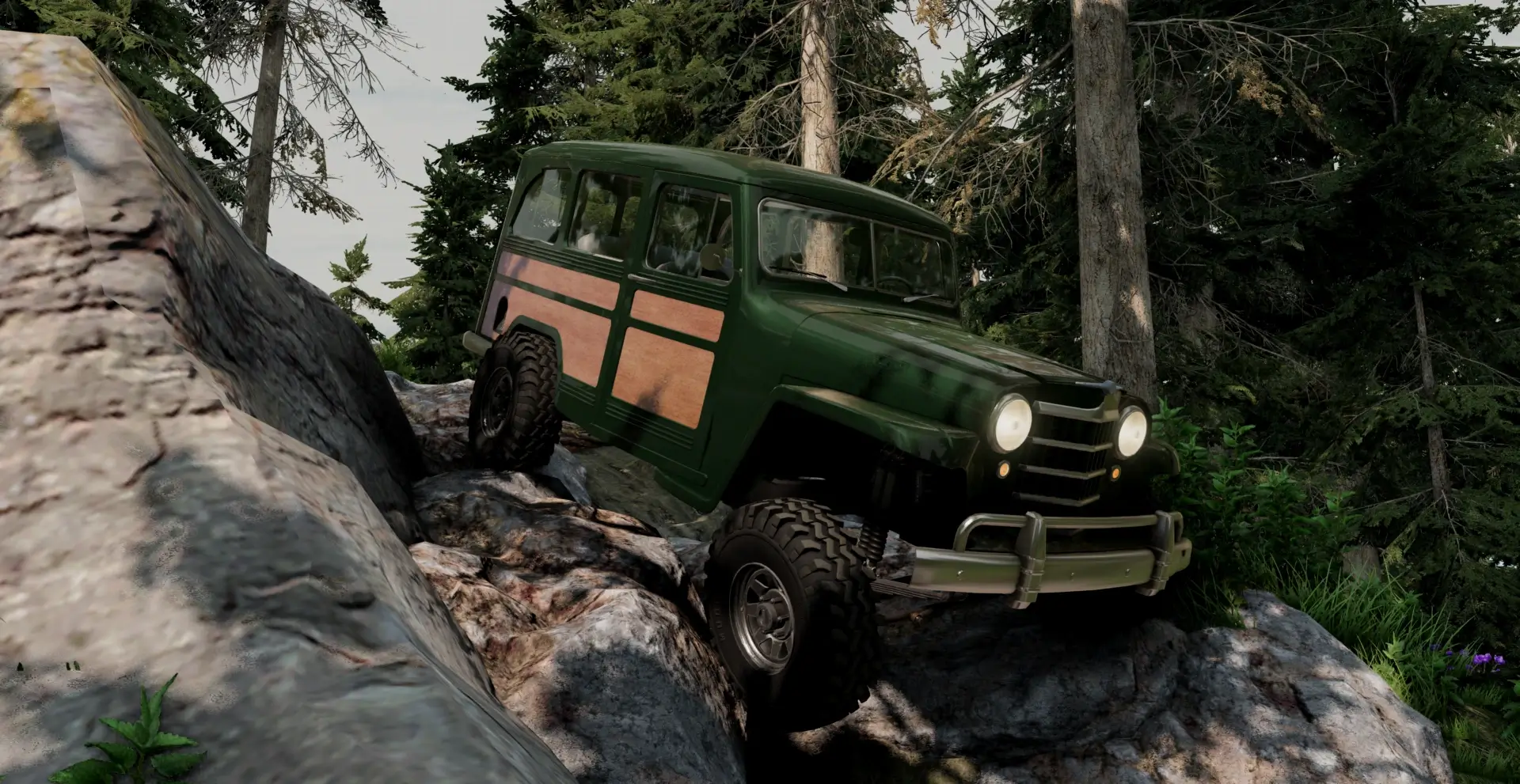 BeamNG.Drive    1950 威利斯旅行车_ModFans