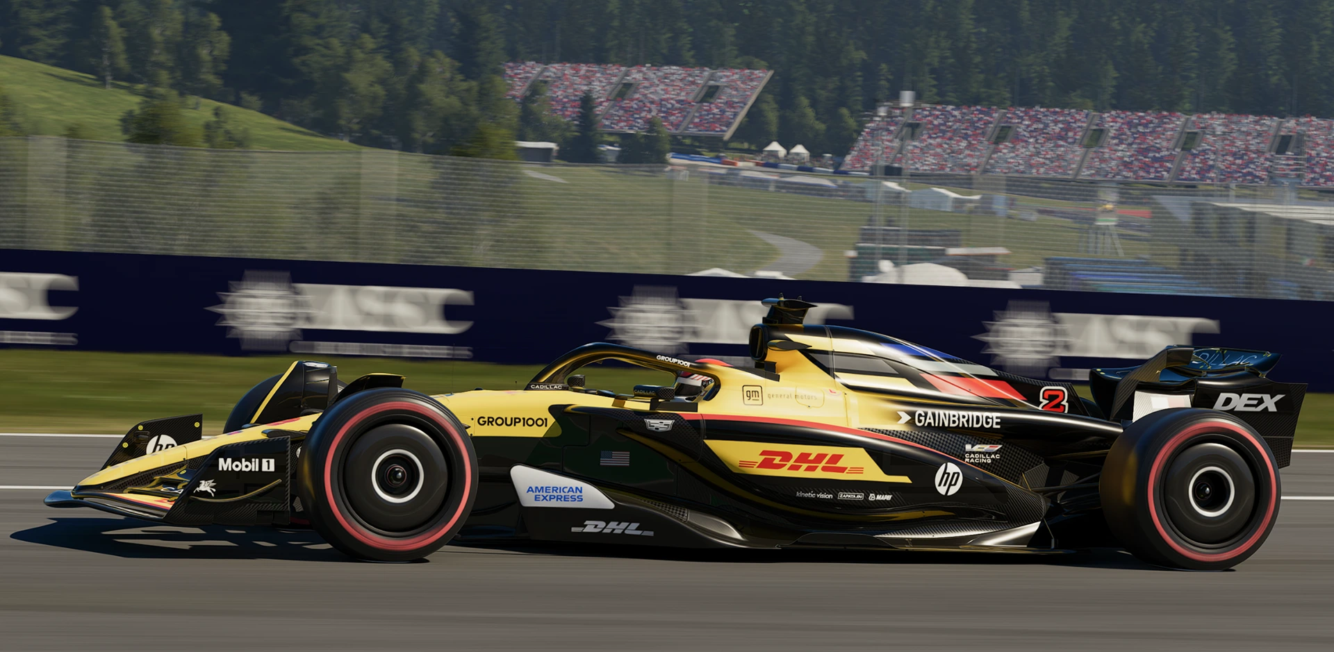 F1 25 凯迪拉克F1车队MyTeam套装-DHL配色_ModFans