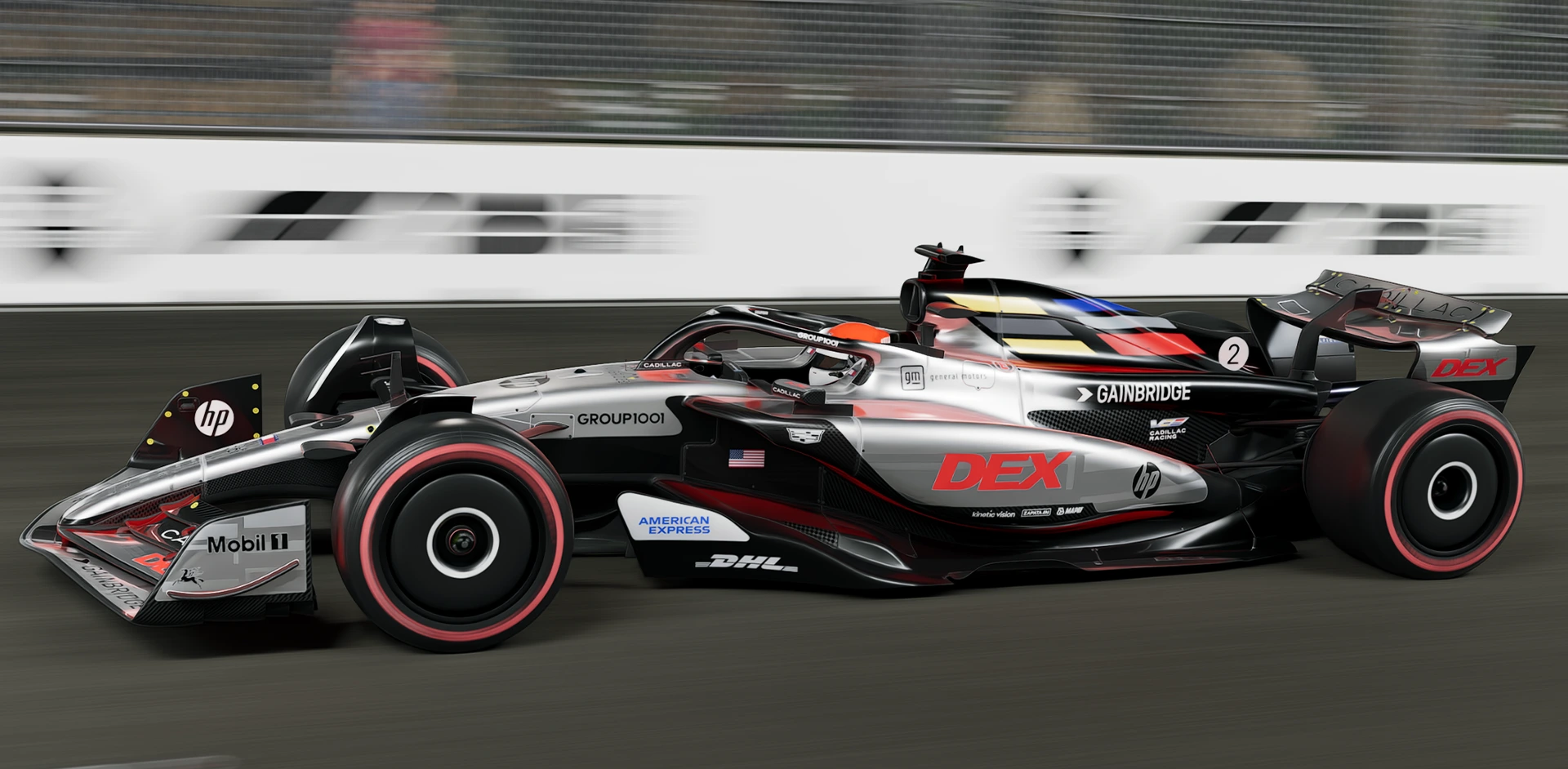 F1 25 凯迪拉克F1车队MyTeam套装-DEX配色_ModFans