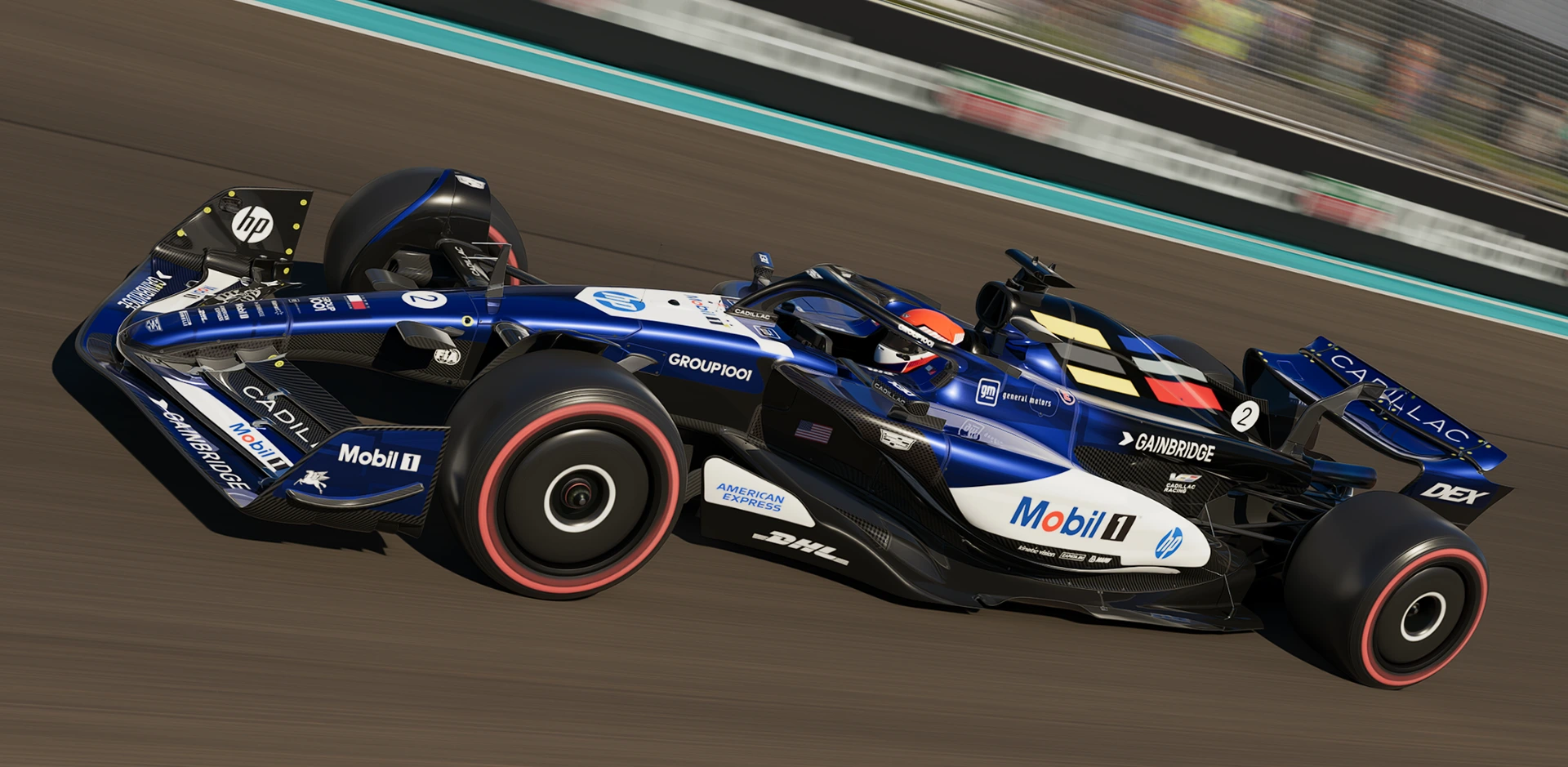 F1 25 凯迪拉克F1车队MyTeam套装-Mobil 1 配色_ModFans