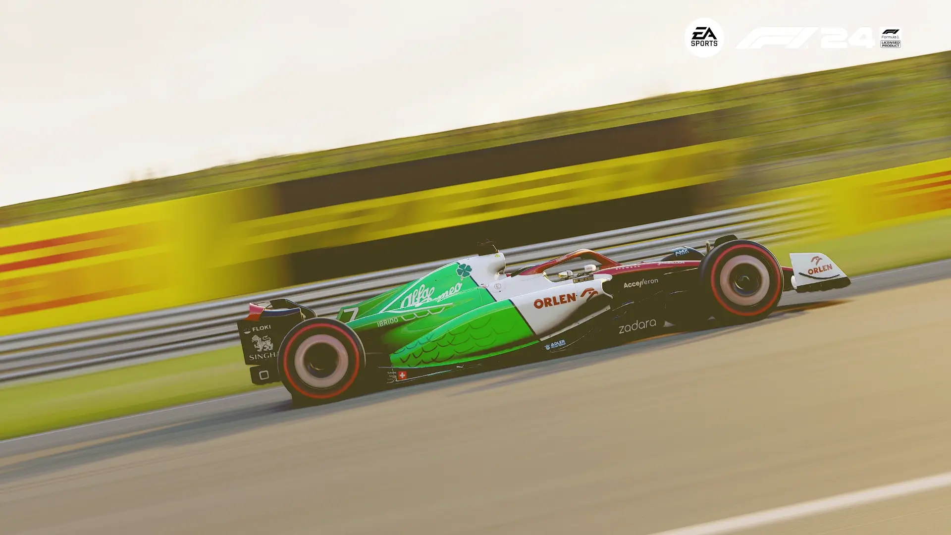 F1 24    阿尔法罗密欧C42 阿塞拜疆特别涂装   适用车队生涯模式_ModFans