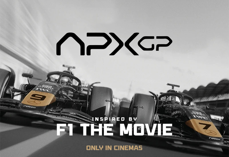 F1 25 《F1:狂飙飞车》APXGP车队涂装 适用车队生涯模式_模组展示