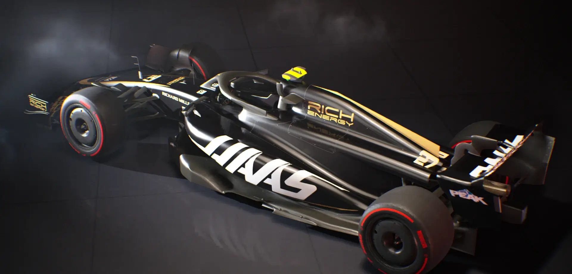 F1车队经理2024    Rich Energy 回归哈斯赞助商  替换原车队涂装_ModFans