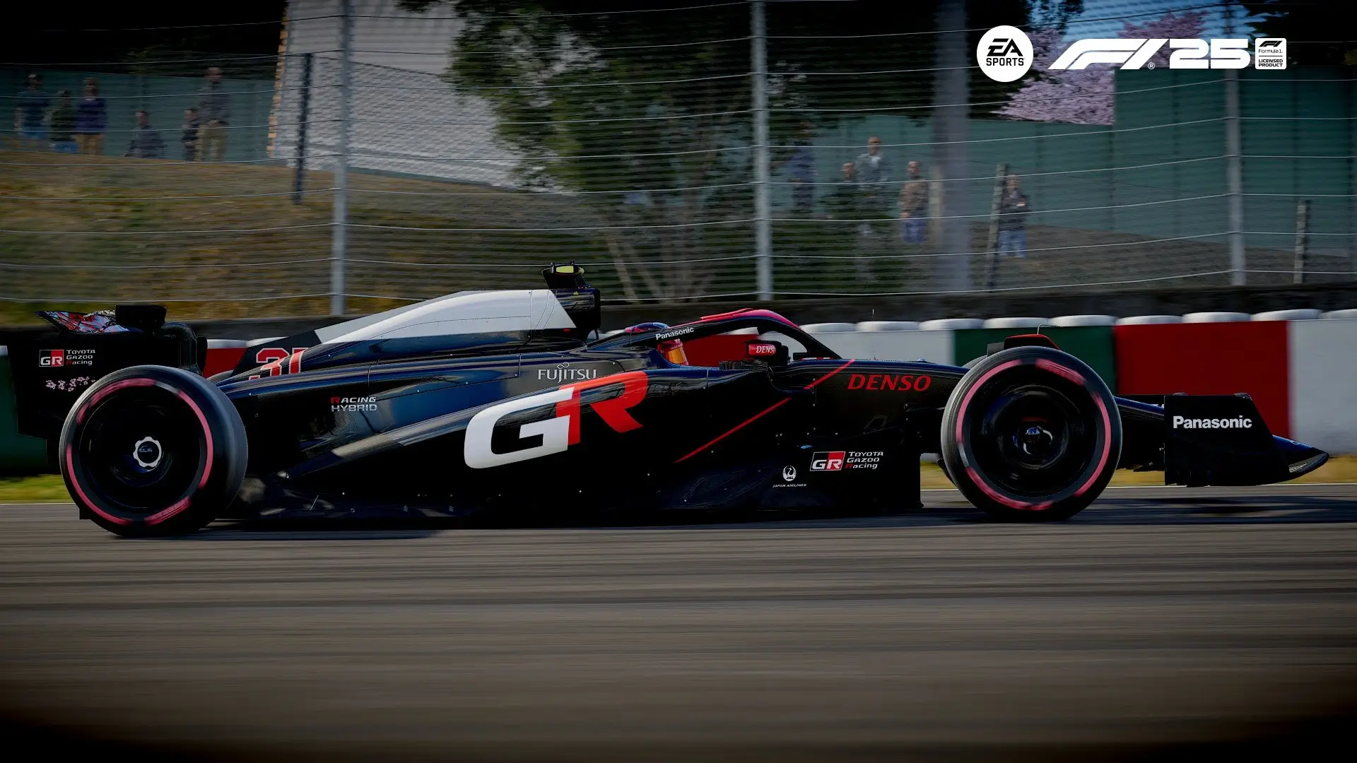 F1 25    丰田GR入驻F1赛事（黑色）——替换哈斯车队_ModFans