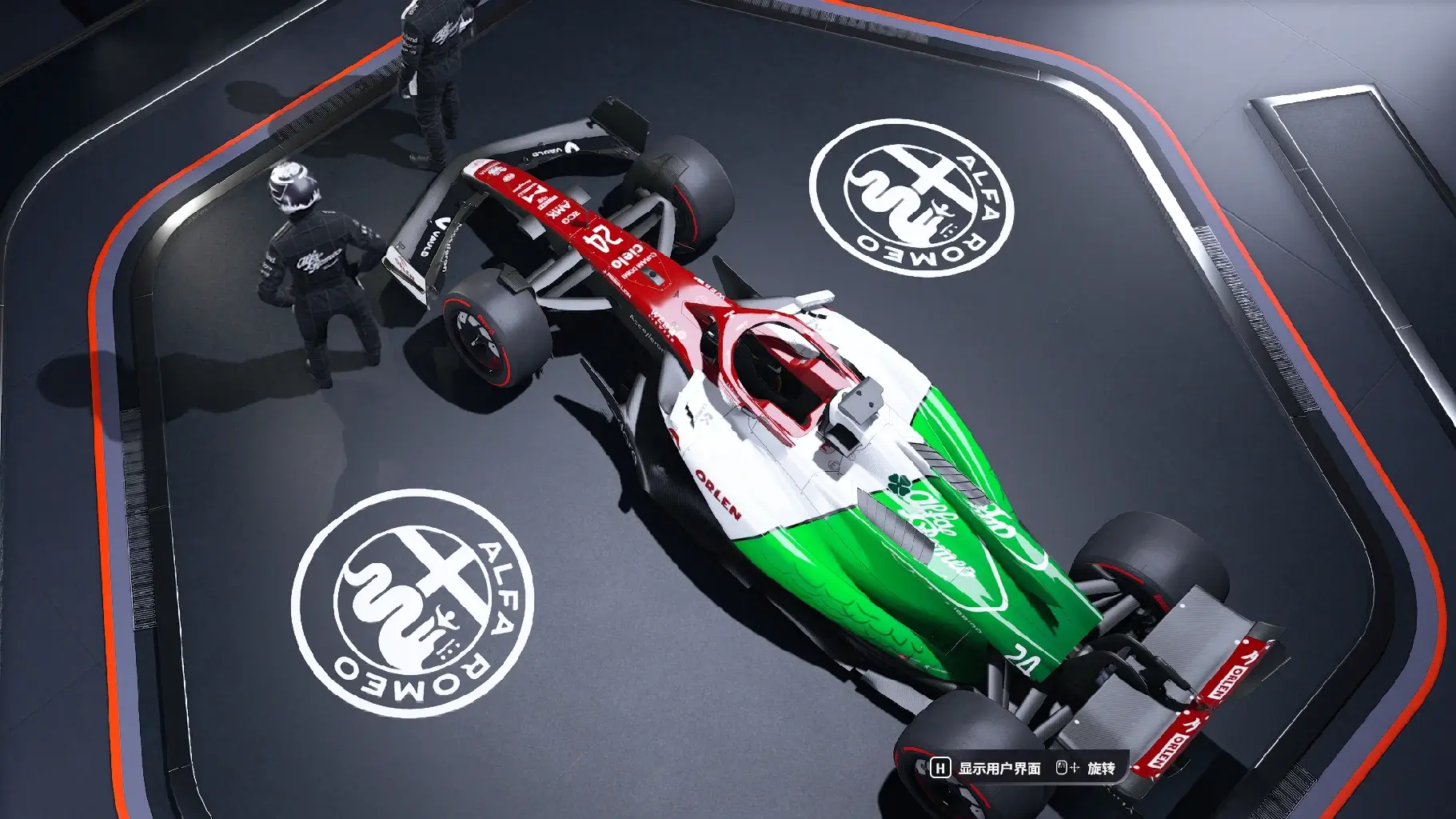 图片[11]_F1车队经理2024    阿罗C42 阿塞拜疆特别涂装   适用于自建车队_ModFans