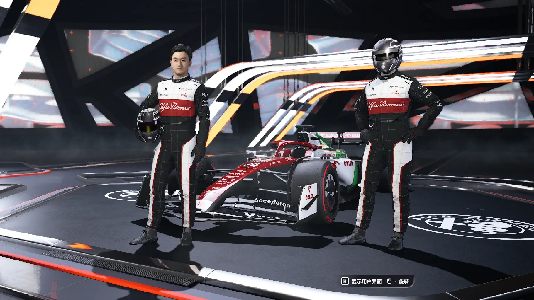 F1车队经理2024    阿罗C42 阿塞拜疆特别涂装   适用于自建车队