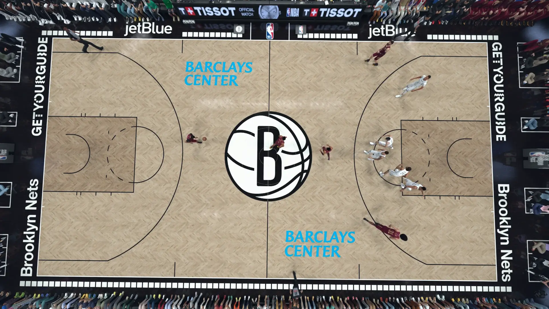 NBA2K26   现实中的布鲁克林-篮网队球场_ModFans