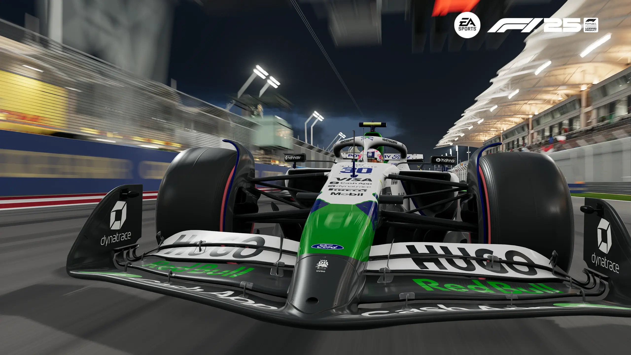 F1 25    福特与Visa合作，推出全新白色涂装——替换原车队_ModFans