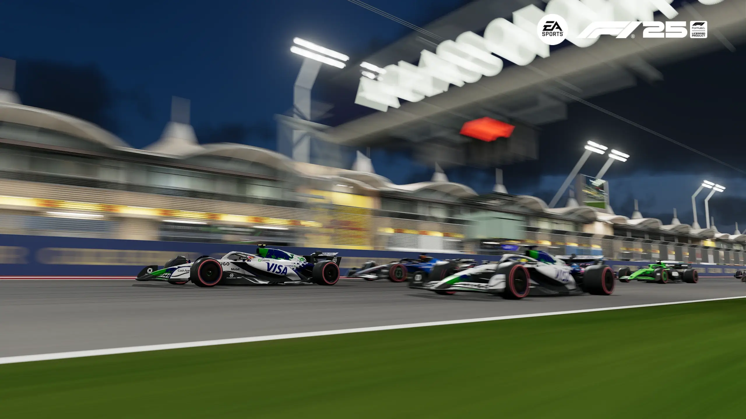 F1 25    福特与Visa合作，推出全新白色涂装——替换原车队