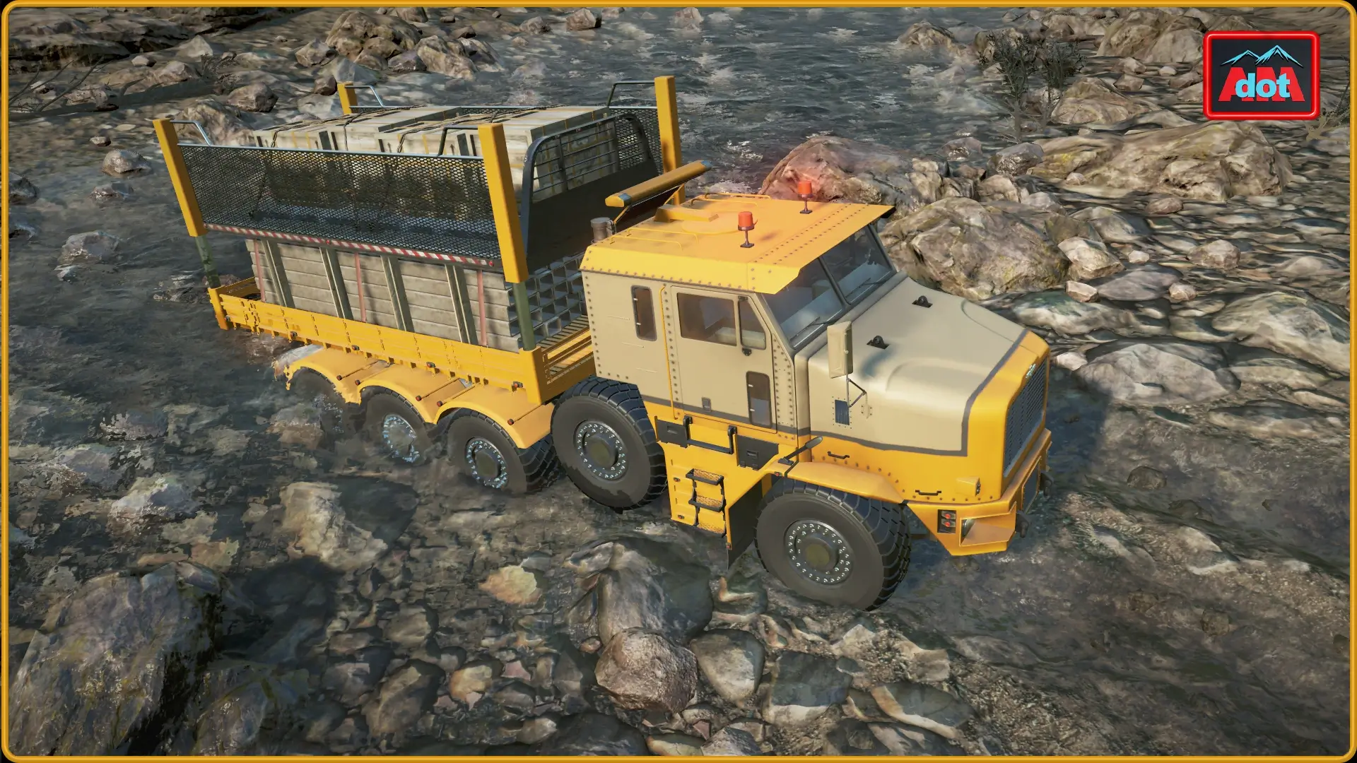 雪地奔驰    M1070 F 升降车斗_ModFans