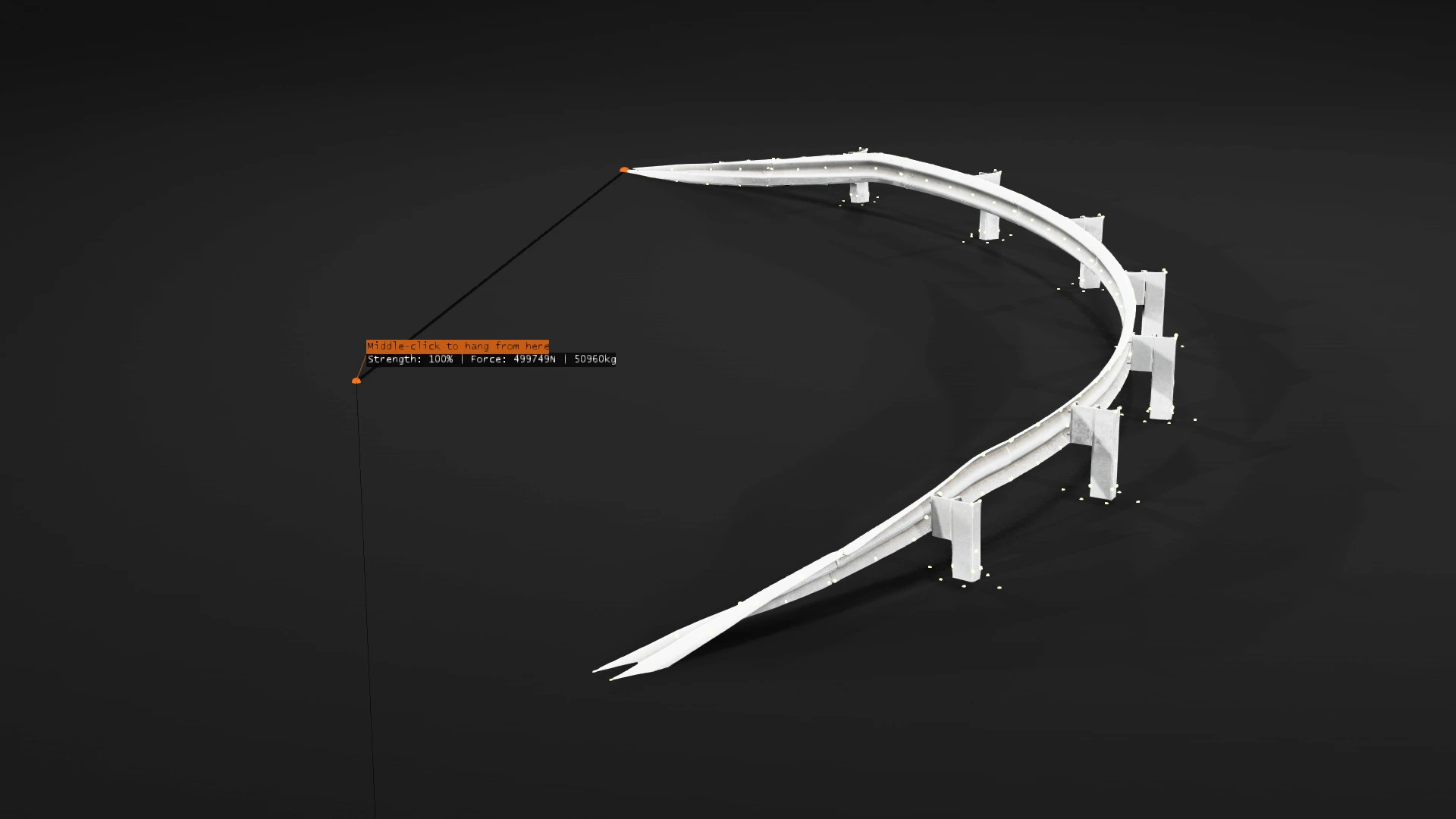 BeamNG.Drive    道路护栏