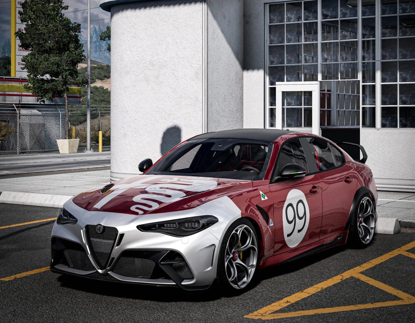 BeamNG.Drive ⚡? 阿尔法罗密欧 Giulia v1.2_ModFans