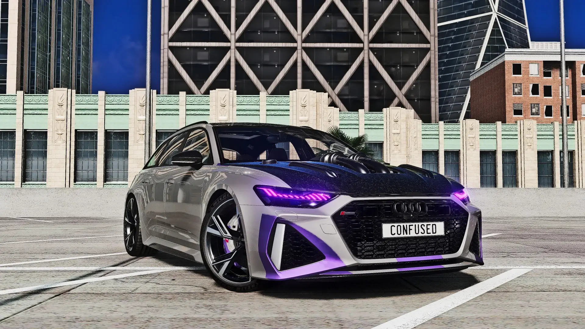 BeamNG.Drive ⚡?奥迪RS6 （29配置）_ModFans