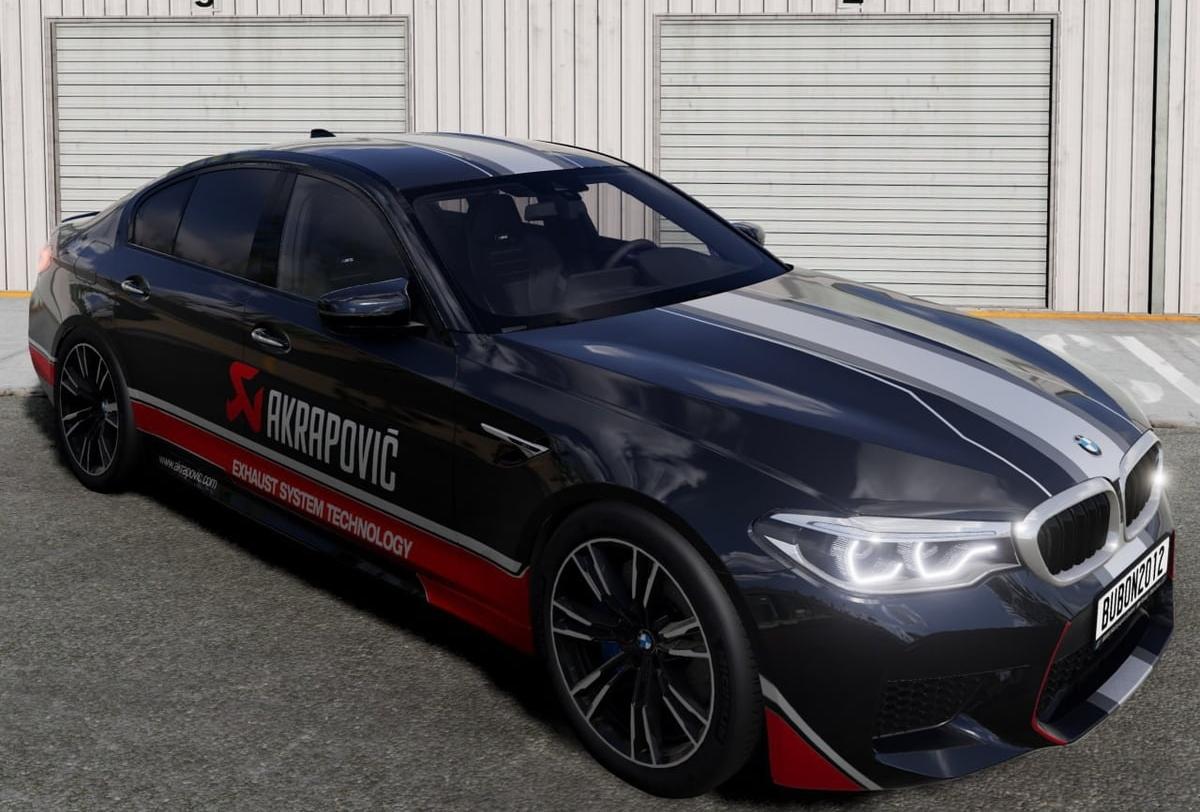 BeamNG.Drive ⚡? 宝马 M5更新125真实配置_ModFans