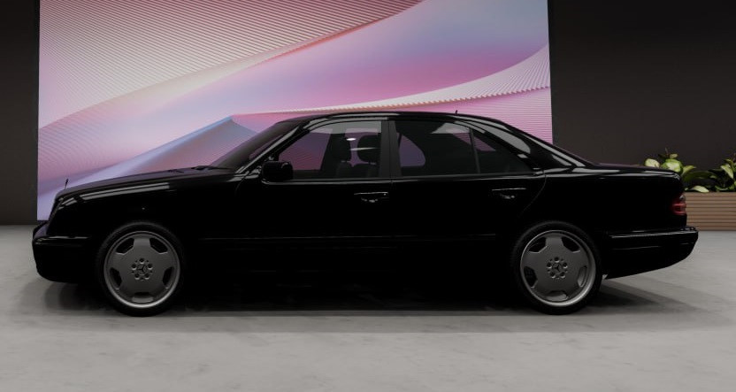 BeamNG.Drive  ⚡? 奔驰E级w210（60+真实配置）更新_ModFans