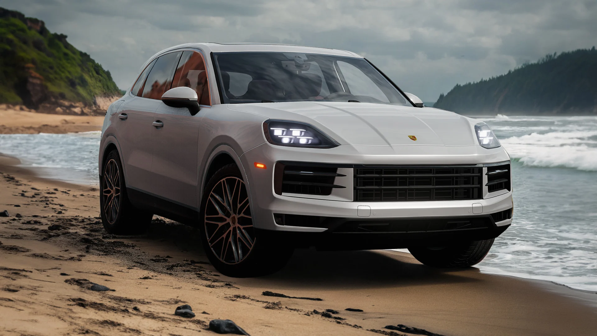 BeamNG.Drive ⚡?2025保时捷卡宴（23配置3.0 版本）_ModFans