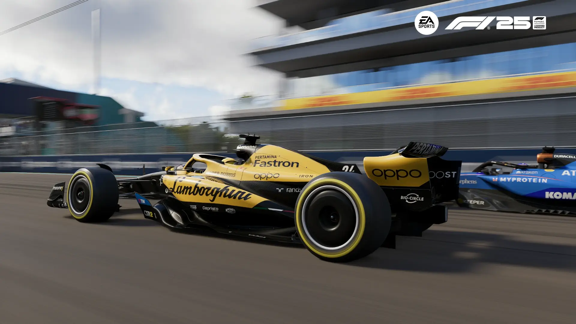 F1 25    兰博基尼Pertamina涂装 适用车队生涯模式_ModFans