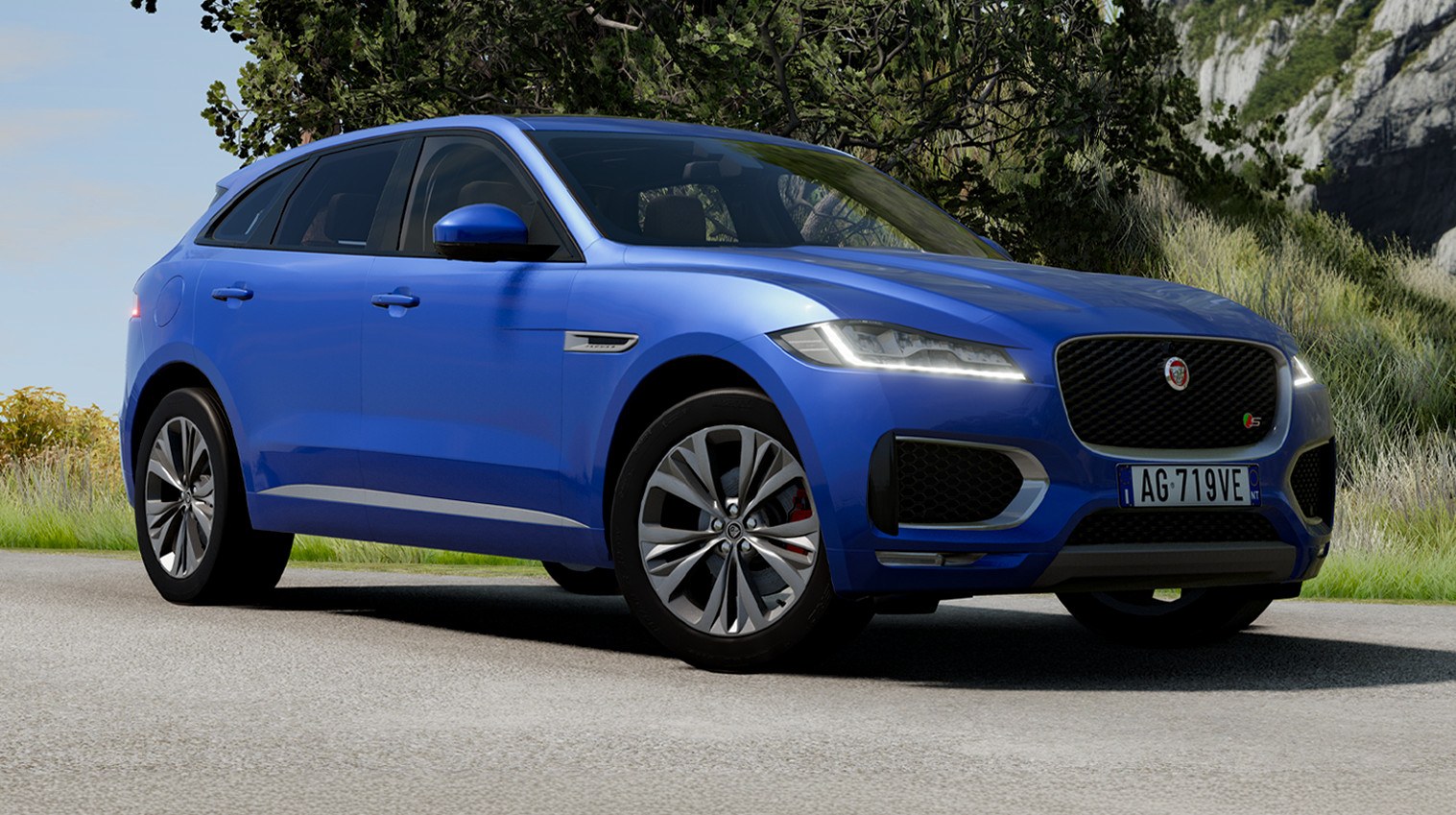 BeamNG.Drive⚡?捷豹 F-Pace_ModFans