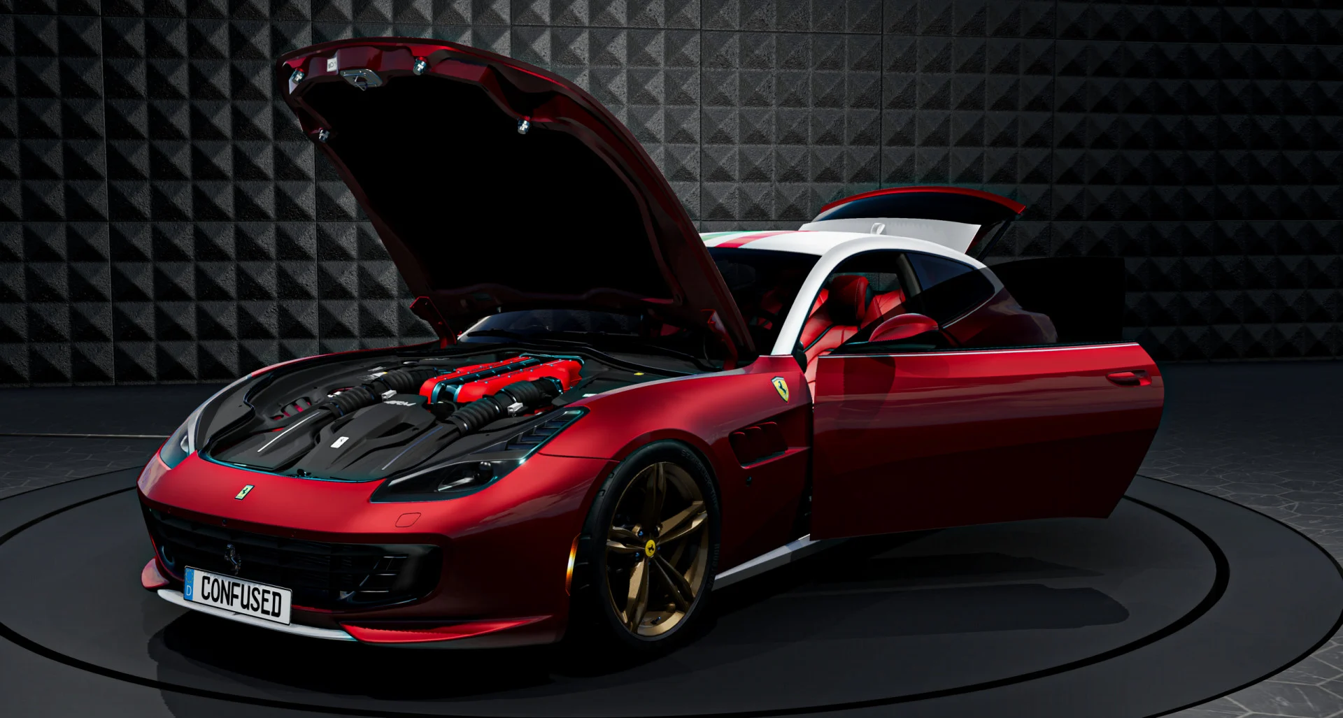 BeamNG.Drive ⚡?法拉利 Ferrrarri GTC4 Lusso Beta_ModFans