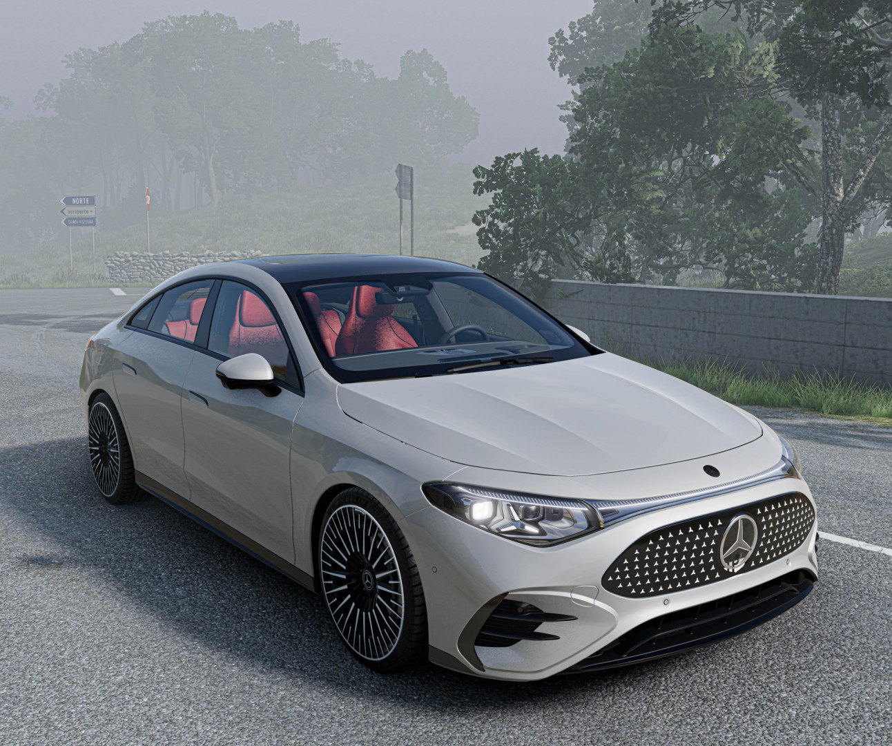 BeamNG.Drive 2026款梅赛德斯-奔驰CLA级EV 混动版1.7_ModFans