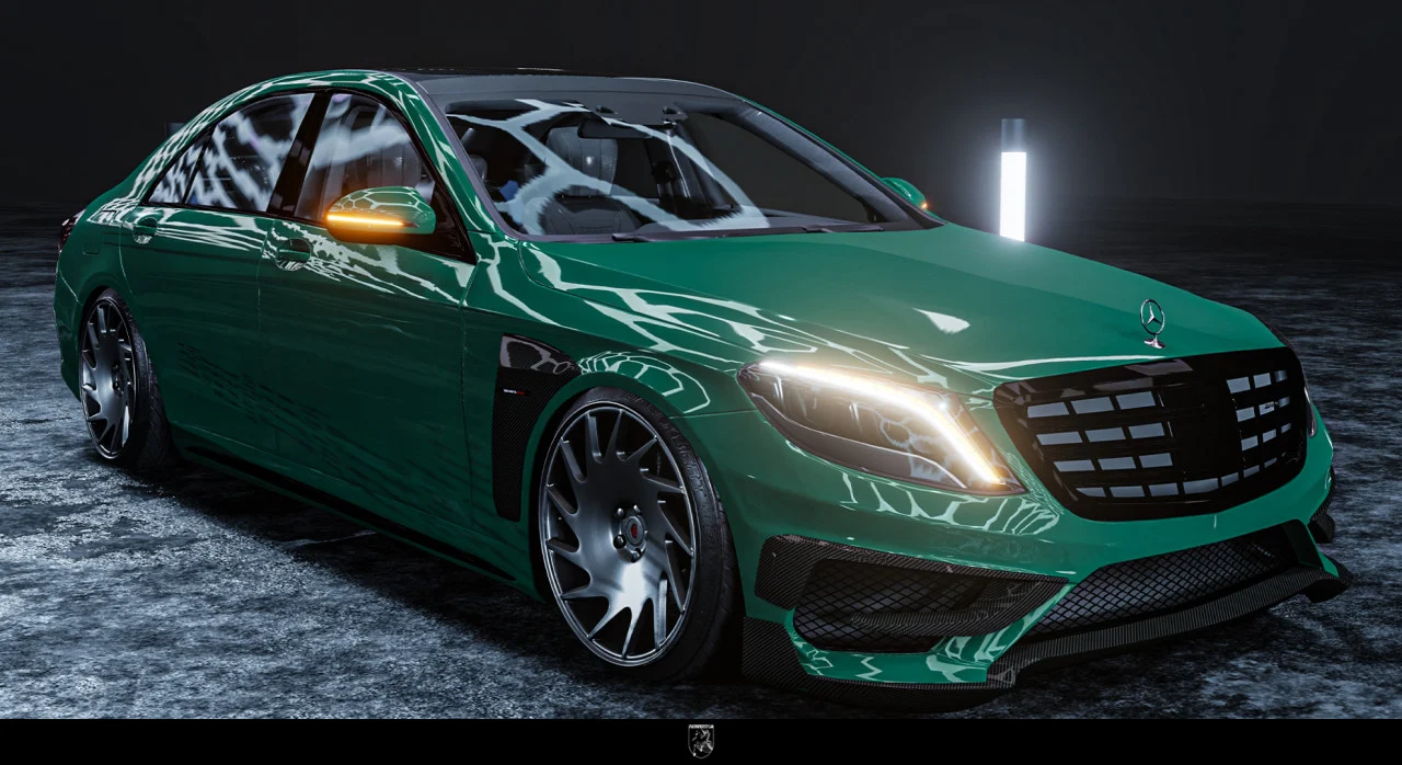 BeamNG.Drive 梅赛德斯-奔驰S级W222 （92配置）_ModFans